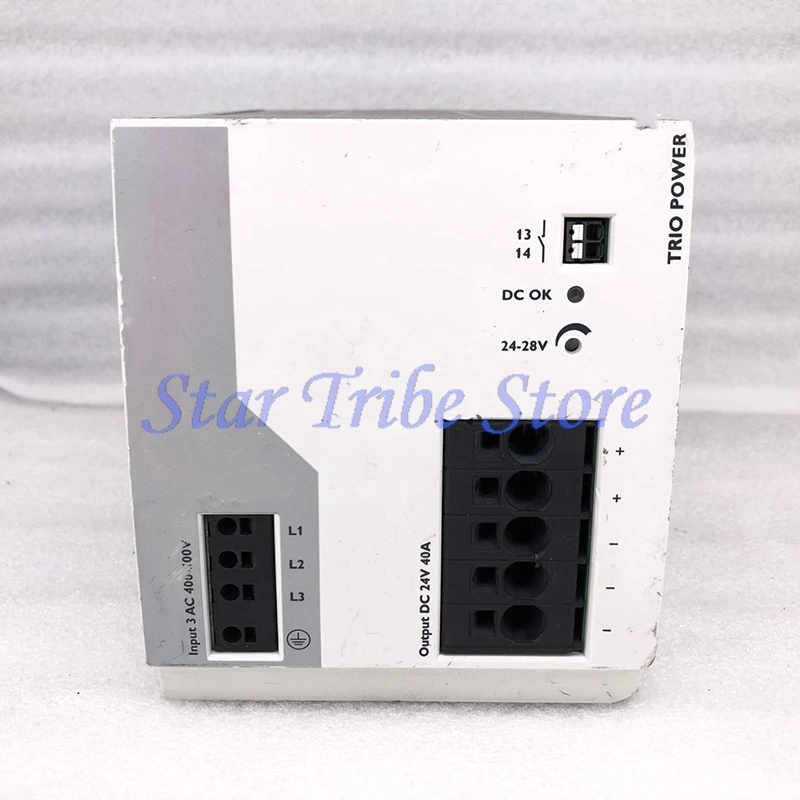 

Трехфазный импульсный источник питания TRIO-PS-2G/3AC/24DC/40 24В/40А 2903156