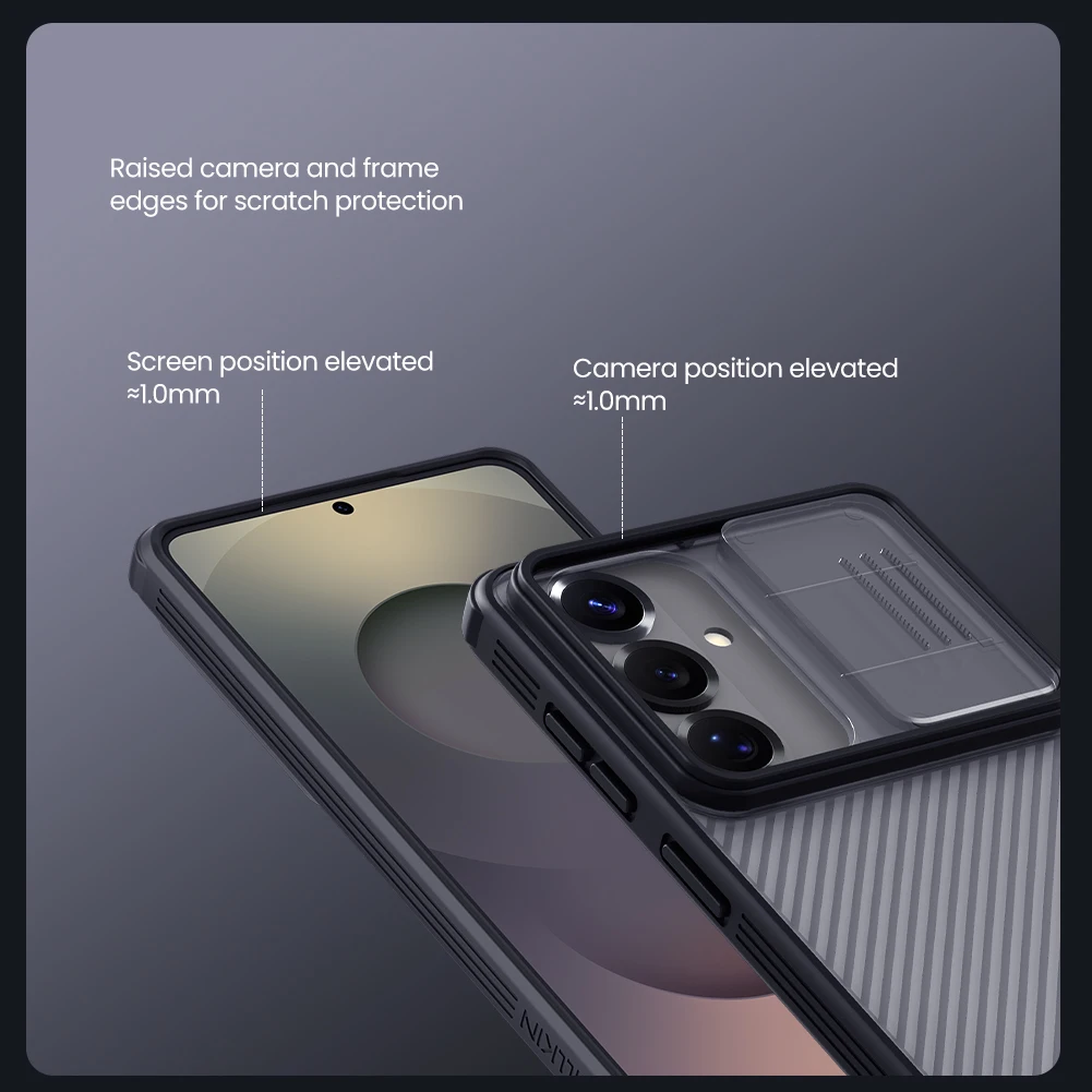 Für Samsung Galaxy S26 Hülle NILLKIN Passgenaue Hülle Camshield Super Frosted Shield Hülle Objektivschutzabdeckung Für Samsung Galaxy S26 – Detail 7