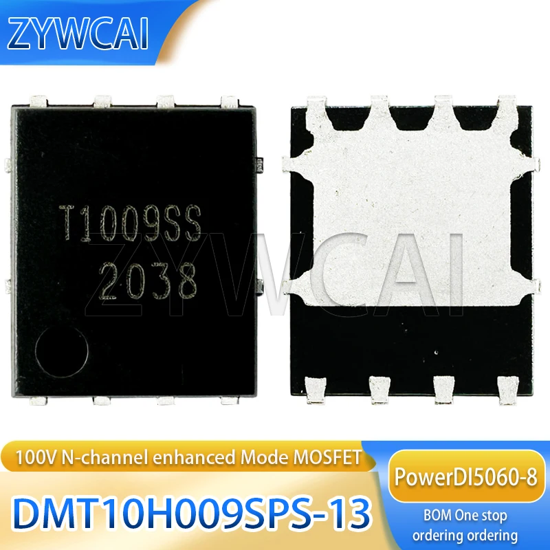 

DMT10H009SPS-13 PowerDI5060-8 T1009SS 5PCS DMT10H009SPS 100V N-channel enhanced Mode MOSFET