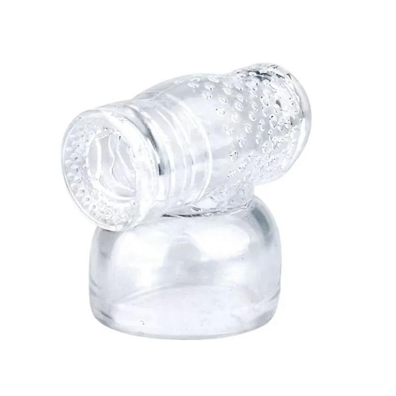 Male Masturbator Cock Sleeve Penis Ring Glans Sucking Caps Stimulator Erotic Sex Toys for Men Magic Wand Holder Vibrator Cover