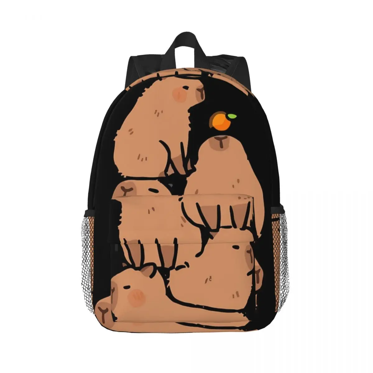 

Capybara Is My Spirit Animal Backpacks Boys Girls Bookbag Children School Bags Laptop Rucksack Shoulder Bag Large Capacity