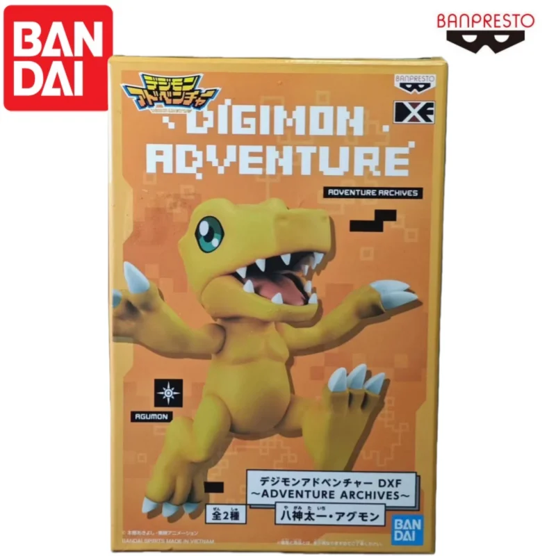 

В наличии Bandai Original Banpresto Dxf Digimon Adventure Agumon Фигурка Модель Кукла Совершенно новые украшения в штучной упаковке Гараж