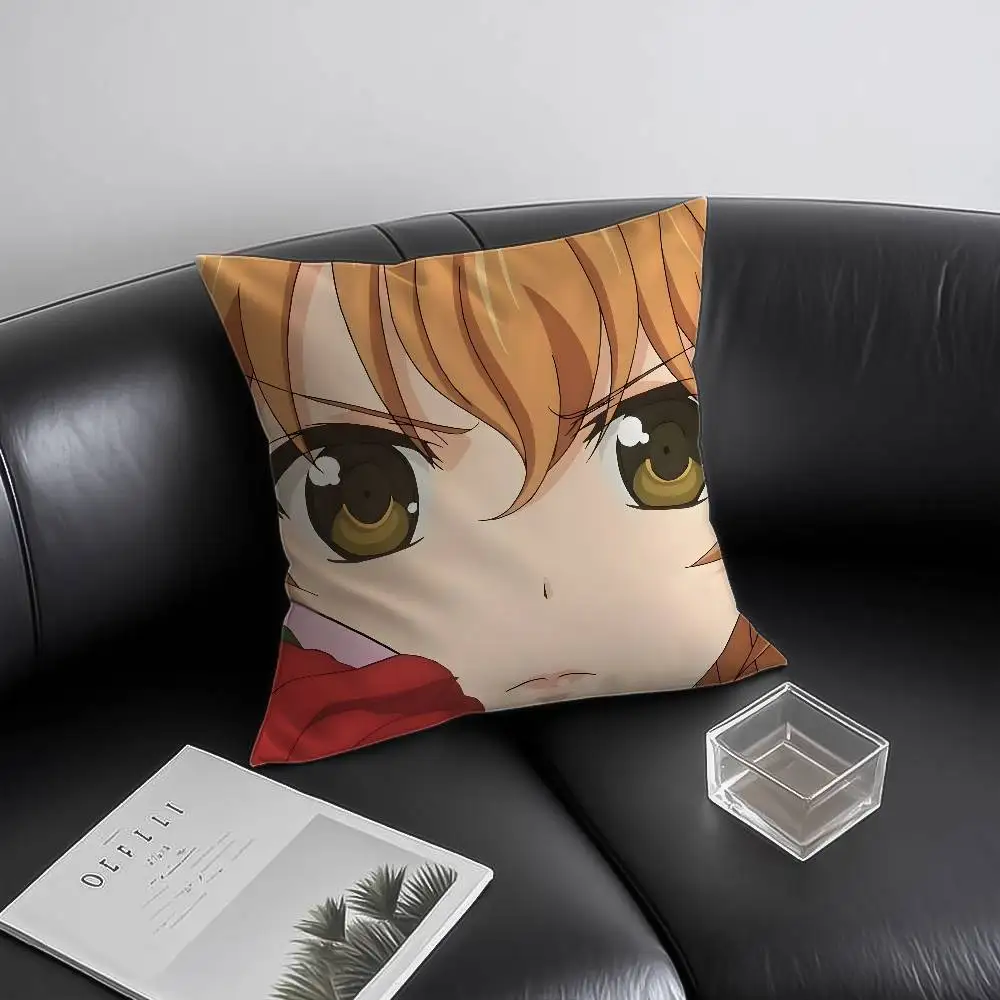 كيس وسادة Golden Time Kaga Kouko، ناعم ومريح، غطاء وسادة أريكة، مناسب لجميع أنواع الغرف والأماكن