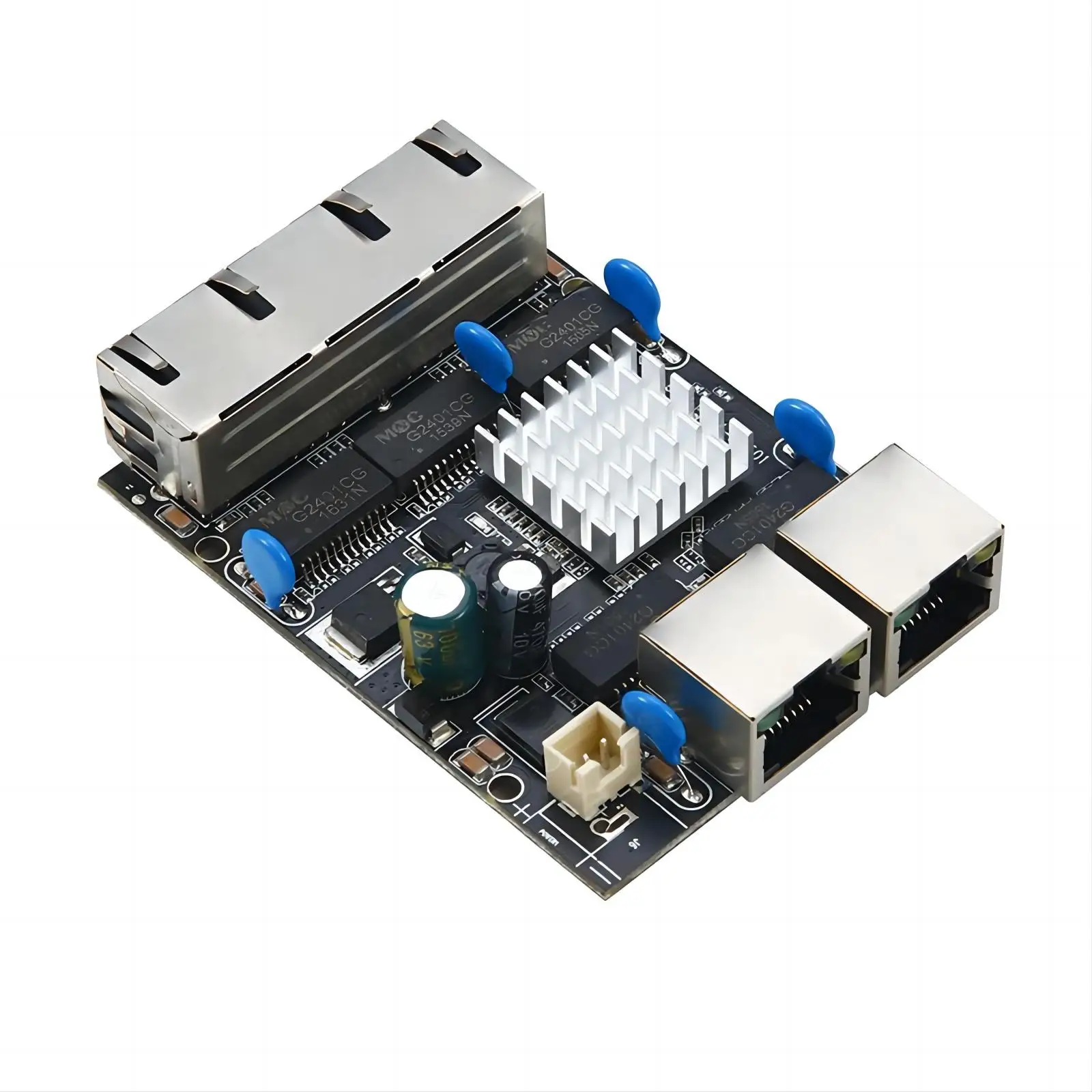 

Factory custom Gigabit POE Ethernet Switch PCB Board 5 Port Ethernet Network Switch Module Non-standard POE For Security Cameras