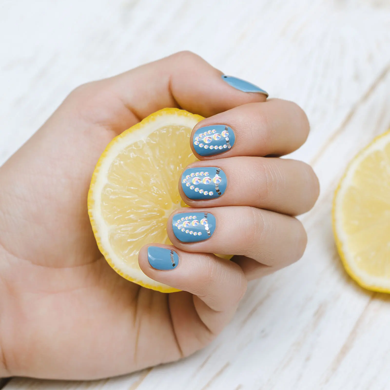 

1 Box Nails Diamond Rhinestones DIY Nail Art Supply Manicure Decoration Nail Gems for Natural Artificial Nails