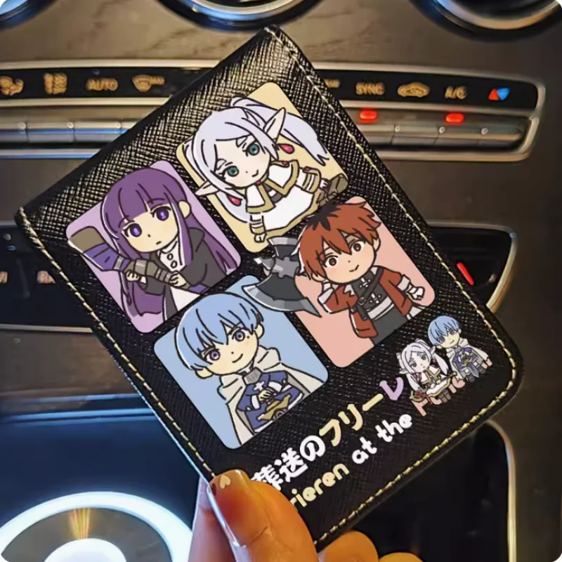 Anime Frieren at the Funeral Fashion Wallet PU Purse Card Cash Holder Bag Cosplay Gift B371