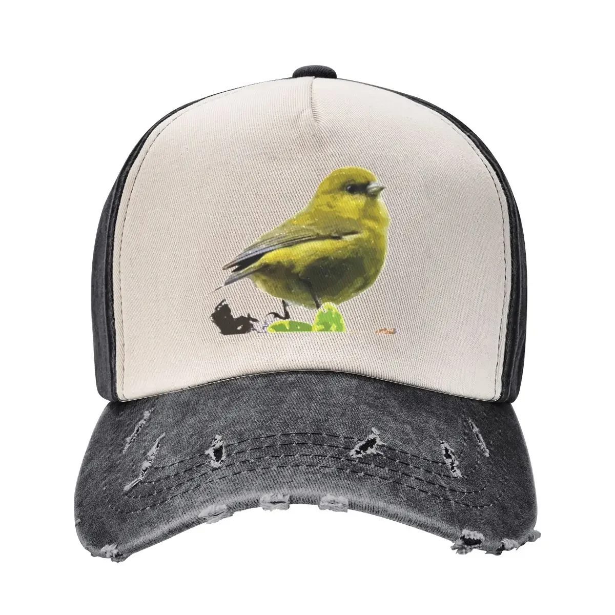 

Akekee, Kauai Honeycreeper Baseball Cap foam party Hat Golf custom Hat Hat Man Luxury Men Caps Women's