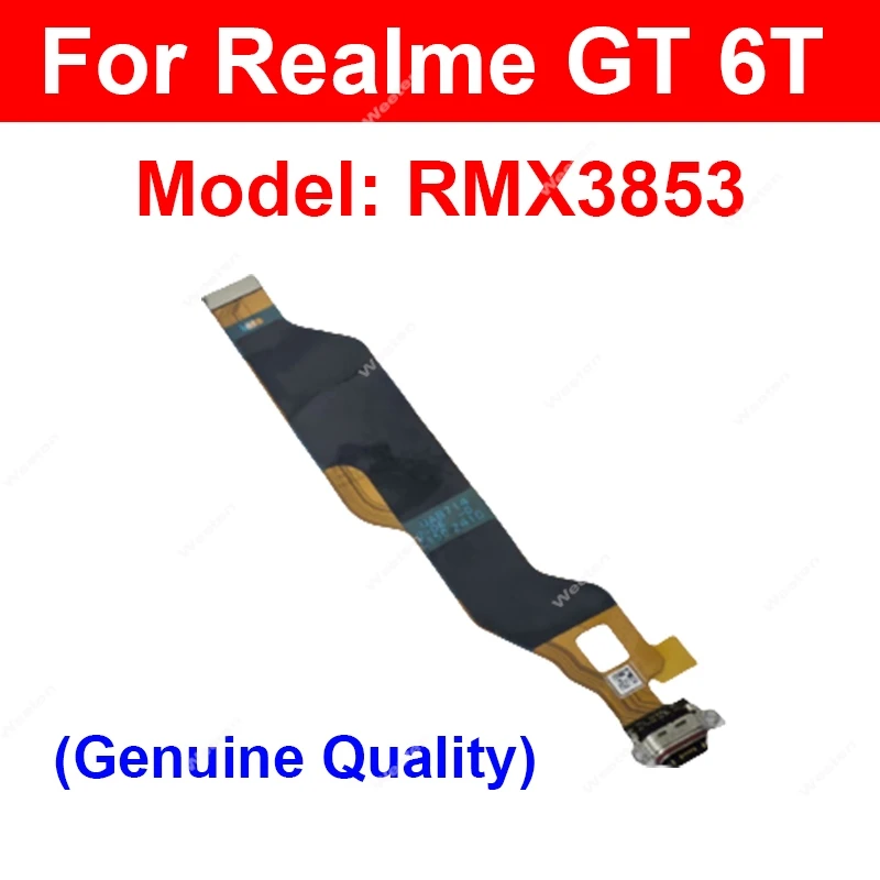 USB Charging Dock Flex For Realme GT Neo 3T 6T GT Neo6 Neo 6 SE USB Charger Jack Port Flex Cable Connector Repair Parts