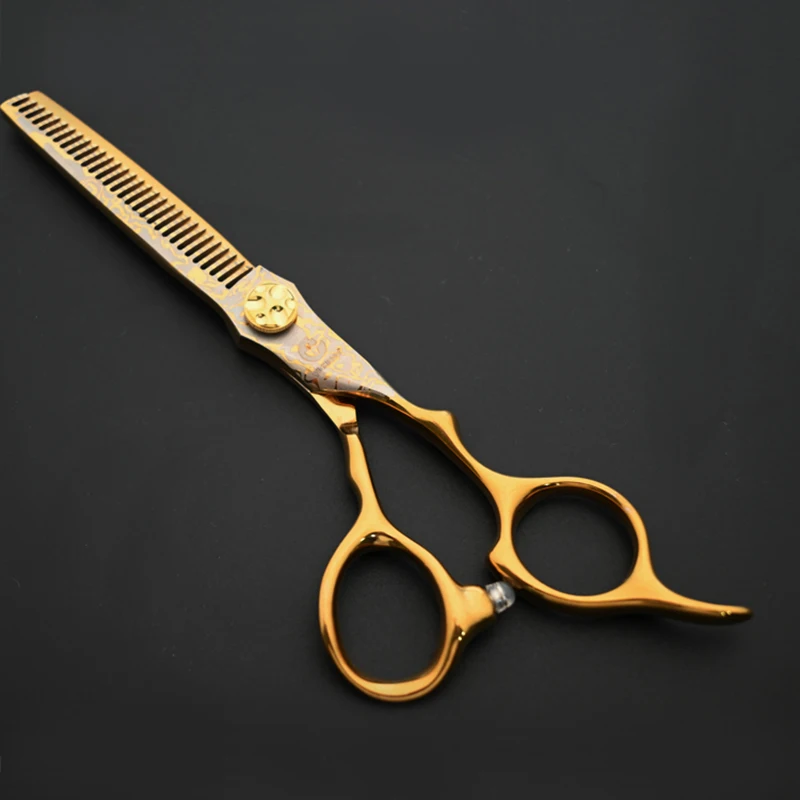 

Beauty Hair Scissors Professional Barber Thinning High Quality Stainless Steel Customized Hair Dresser Wholesale Scissor