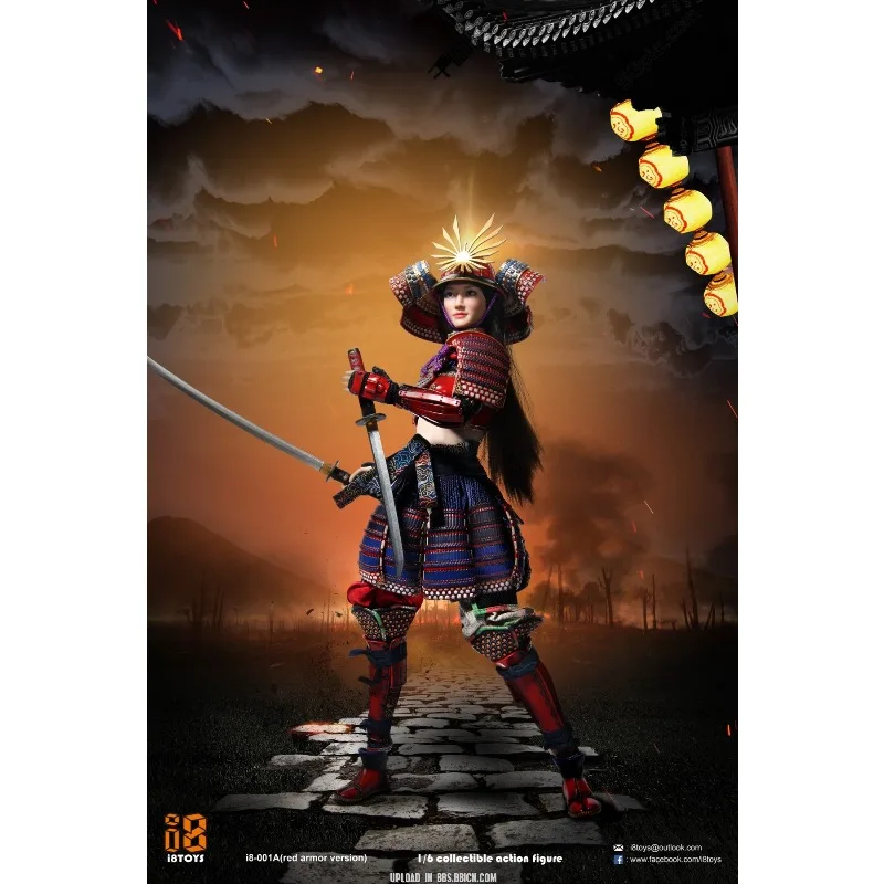 I8Toys الأصلي 1/6 أنثى المحارب "رين" المنتج النهائي المنقولة الجندي دمية لعبة مجسمة هدية جمع حلية في الأوراق المالية