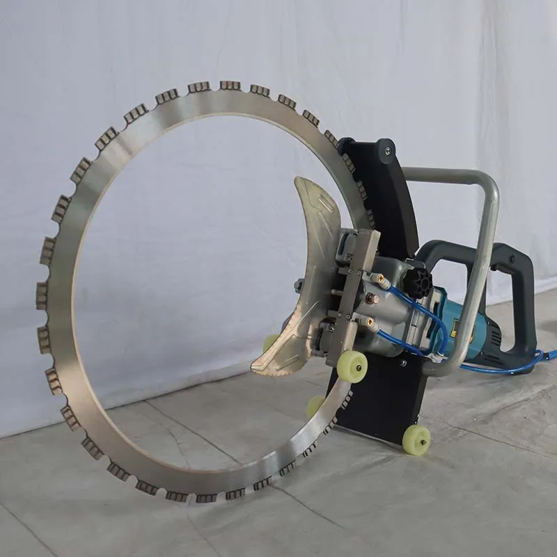 

New Handheld Concrete Cutter with Wall Saw and Ring Blade Portable Concrete Cutting Machine
