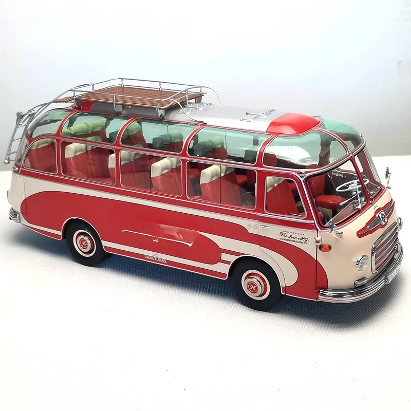 Simulation Alloy Bus Car Model Big Bus Model Metal