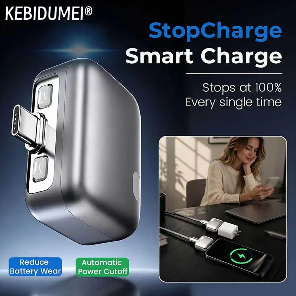 KEBIDUMEI 140W Intelligence Charger Full Charge Auto-Disconnect Adapter Fast Charge Safety Separator Automatic For Type-C Device