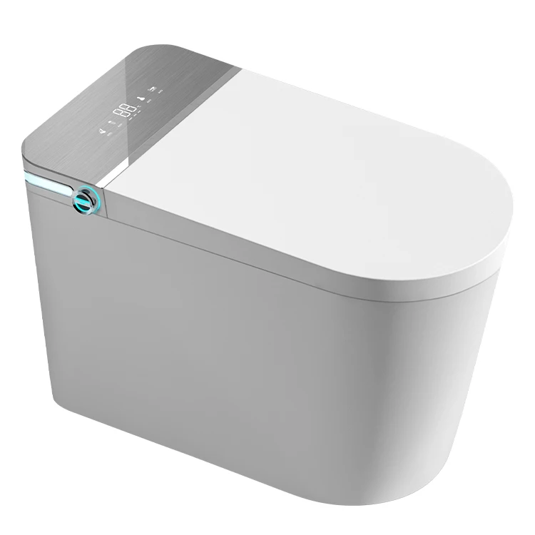 YYHC-Digital display independent tankless intelligent toilet automatic flush intelligent toilet bidet