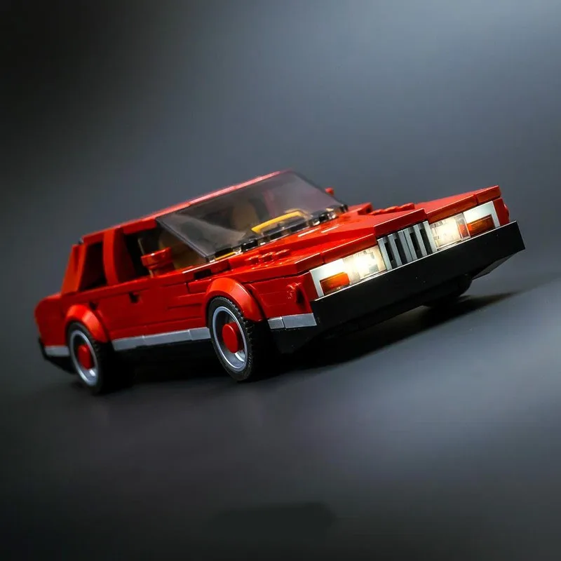 

MOC-241563 Classic New Super Sports Racing Car Building Block Model 408 Parts Boys' Children's Birthday Building Block Toy Gift