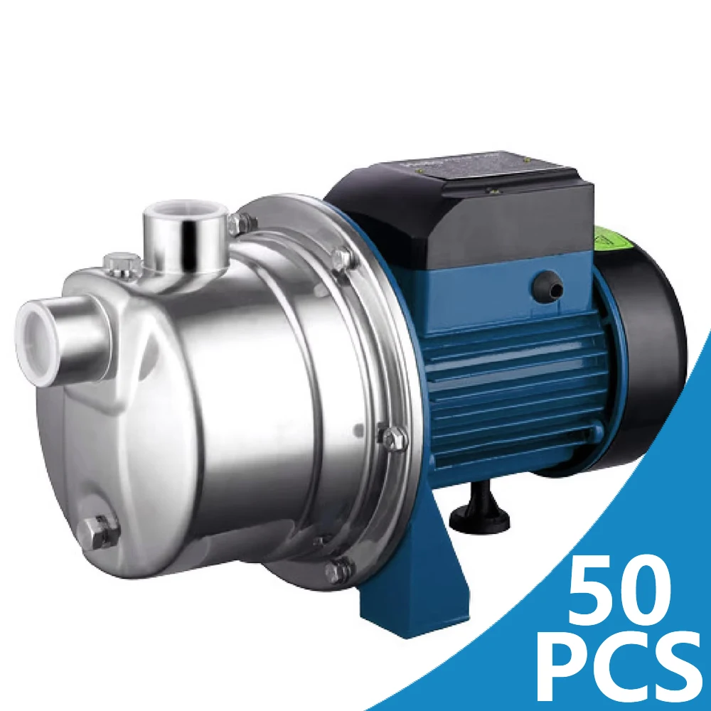 220V/380V 1Inch 0.5hp/0.75hp/1hp/1.5hp Jet Pump Stainless Steel Brushless Self-Priming High Pressure Water Jet Pump