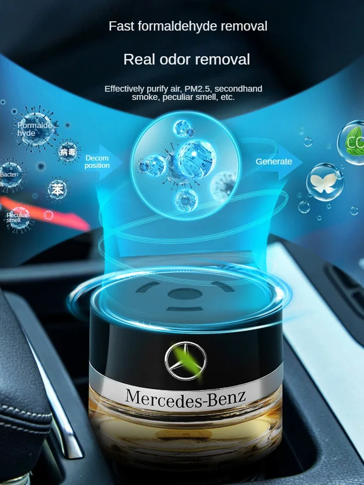 Tablette de parfum pour purification de l'air, compatible avec Mercedes Benz W222 X253