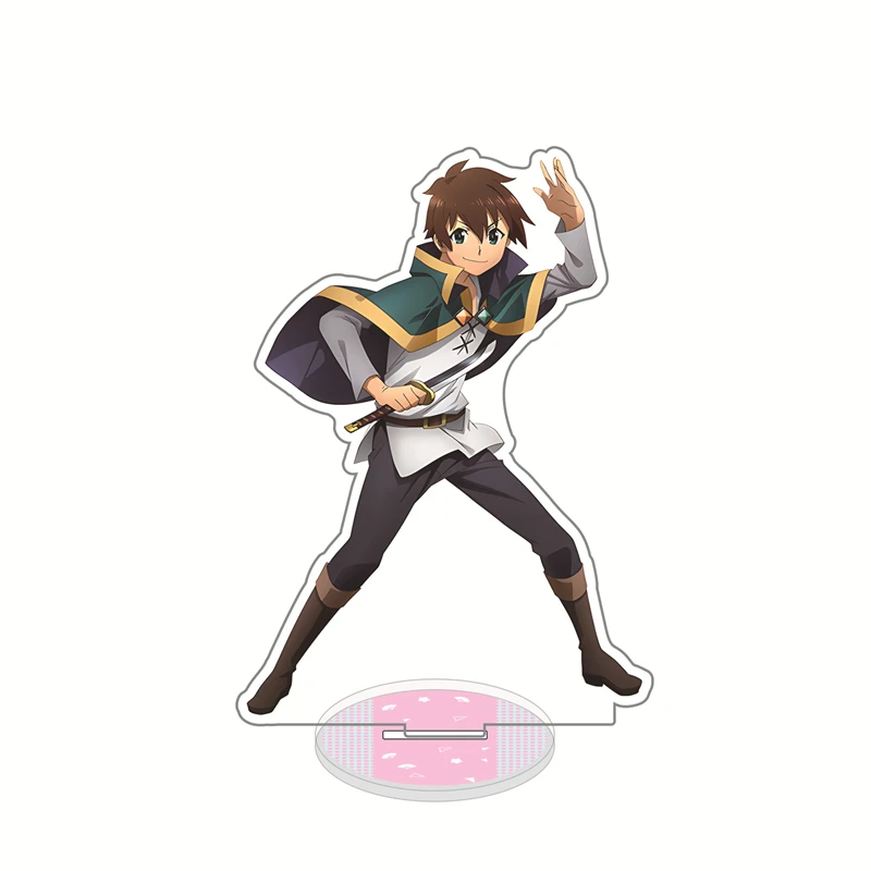 كونوسوبا: نعمة الله على هذا العالم الرائع! أنيمي الظلام أكوا ميجومين ساتو كازوما الاكريليك الشكل حامل المشجعين الهدايا 15 سنتيمتر #2