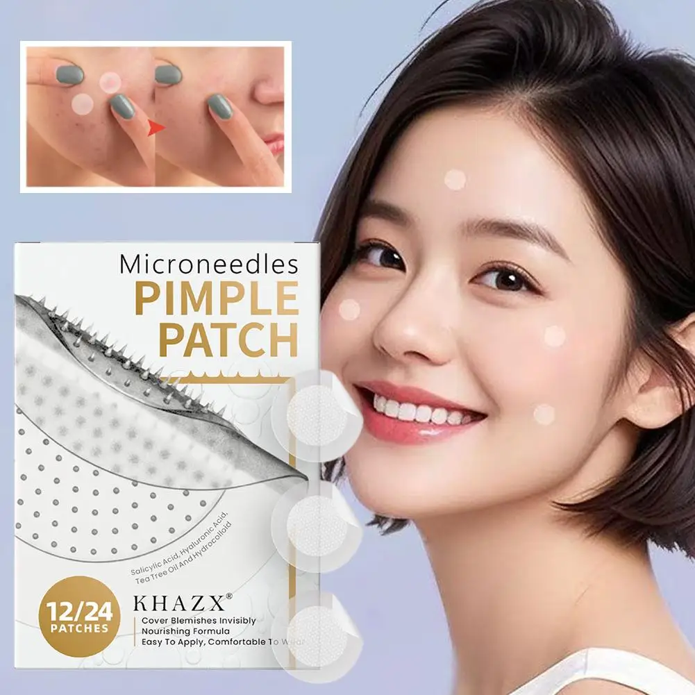 Round acne patch Waterproof Invisible Hydrocolloid Anti Acne Patches Spot Covers Gentle Non-Drying Skin Care image 3
