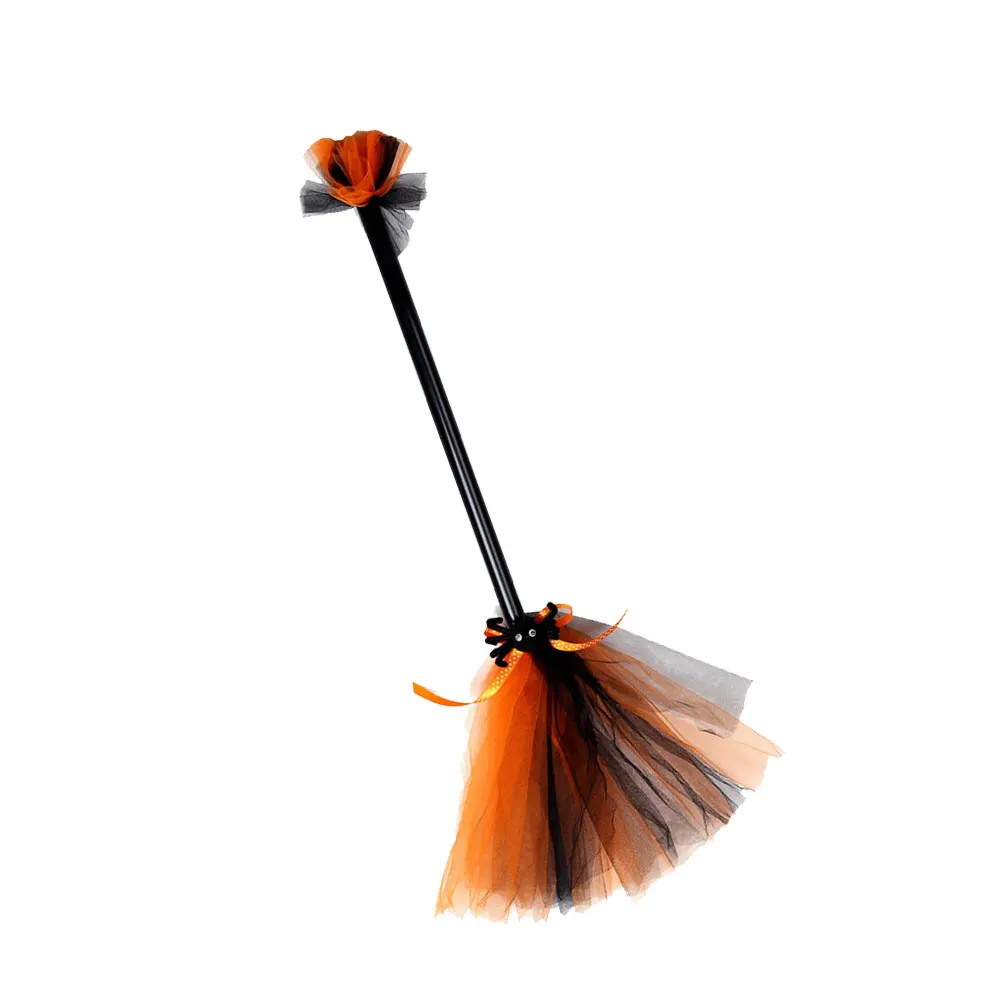 

Witch Broom Halloween Party Decoration Decorative Costume Accessories Prop for Parties