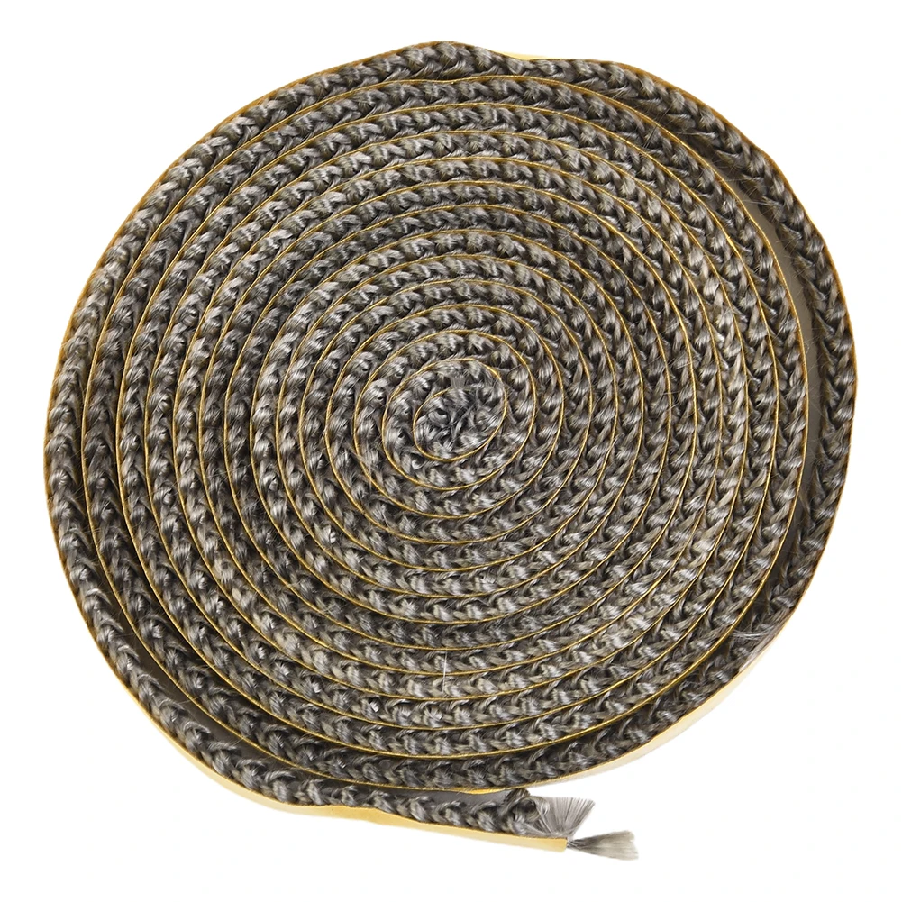 Fiberglass Stove Rope 10mm X 3mm Glass Door Seal Cord For Fireplace Wood Burner Oven Furnace High Temperature Gasket