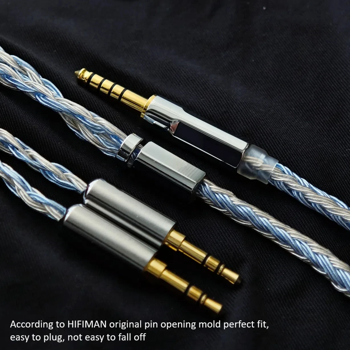 Untuk HIFIMAN Edition XS ANANDA HE400 D5200 T1 T5P Z7 4pin XLR kabel 3.5 2.5 4.4 keseimbangan 6.5 24 Core OCC Silver plating Upgrade