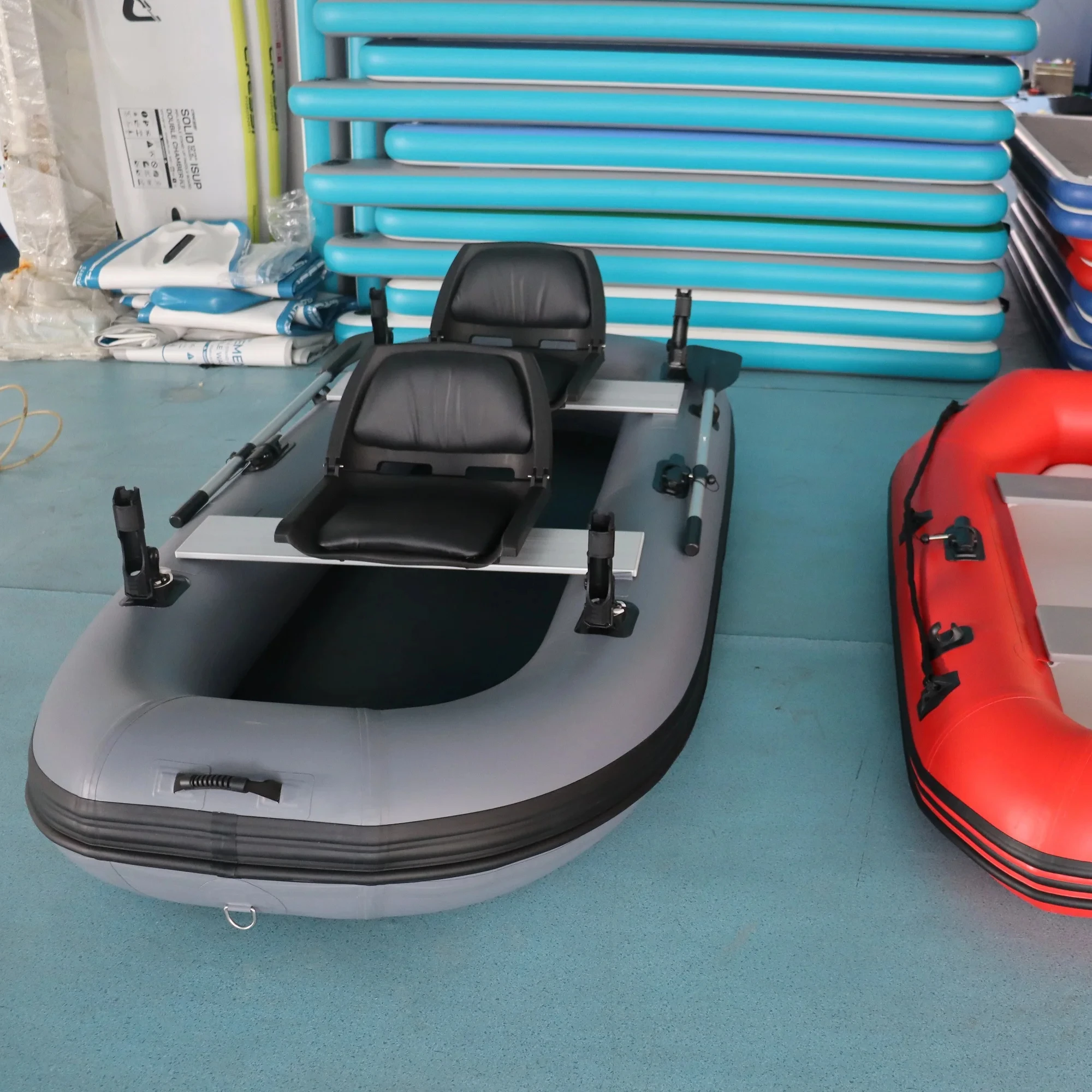 

Надувная рыболовная лодка-понтон