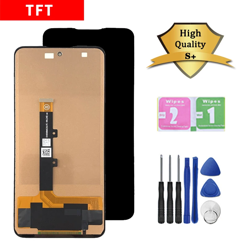 TFT Screen For Motorola Edge 20 Lite 20Lite XT2139-1 LCD Touch Screen Digitizer For Moto Edge 20 Fusion LCD Repair Parts