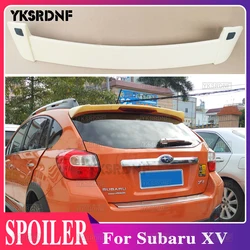 Per Subaru XV 2009-2016 di alta qualità in plastica ABS tetto posteriore Spoiler ala tronco Lip Boot Cover Car Styling