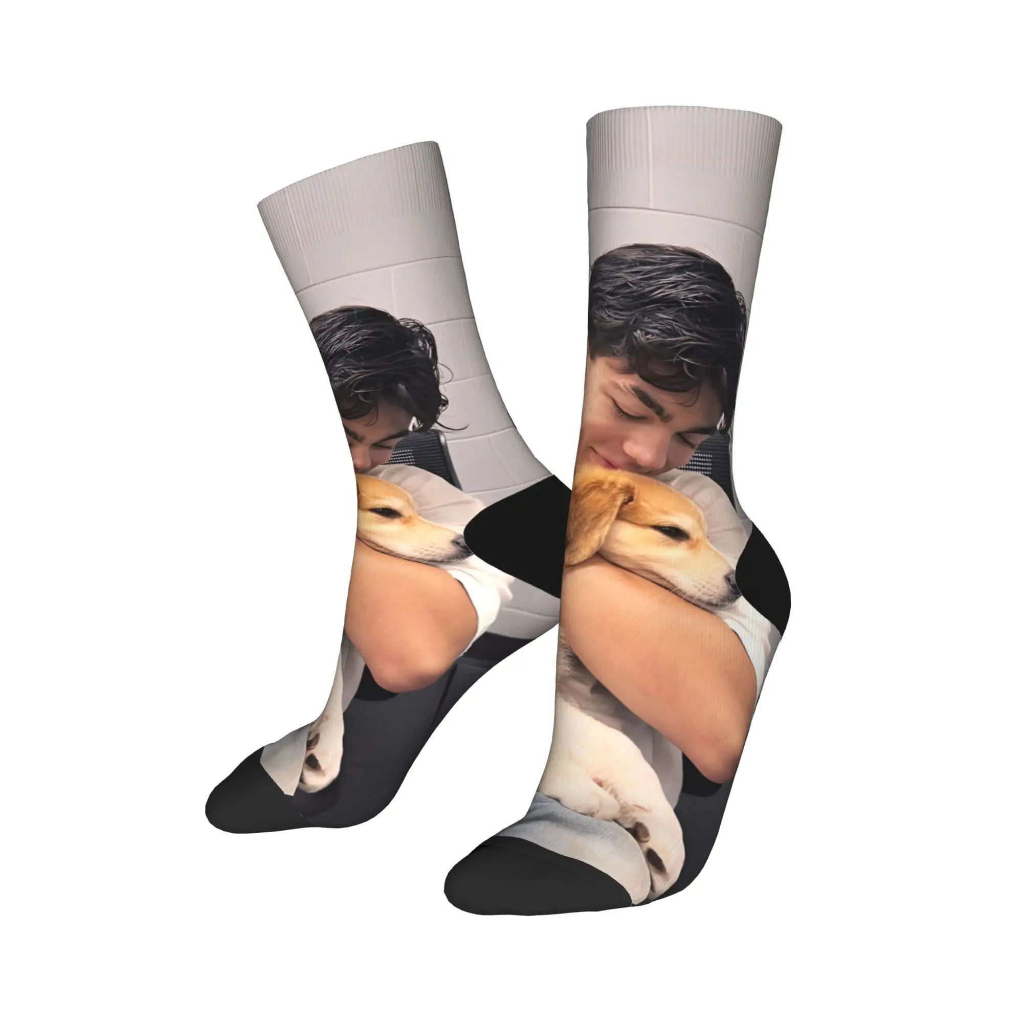 Malachi Barton Meias Casuais Outono Antiderrapante Unissex Homens Meias Quentes Design Macio Meias de Skate