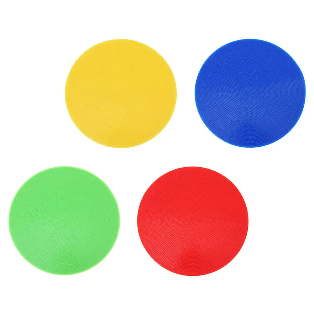 4 Pcs Colorful Spot Floor Markers Multicolor Classroom Carpet Dots Circle Football Accessories Spots