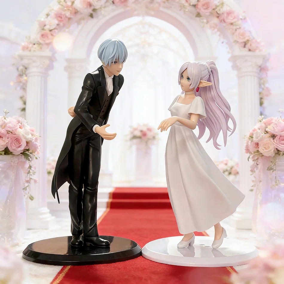 ฟรีเรน: นอกเหนือจากจุดจบของการเดินทาง ฟิกเกอร์อนิเมะ ฟรีเรน ฮิมเมล ฟิกเกอร์แอคชั่นเต้นรำขอแต่งงาน ขนาด 18-20 ซม. ของเล่นตกแต่งทำจากพีวีซี ของขวัญวันเกิด