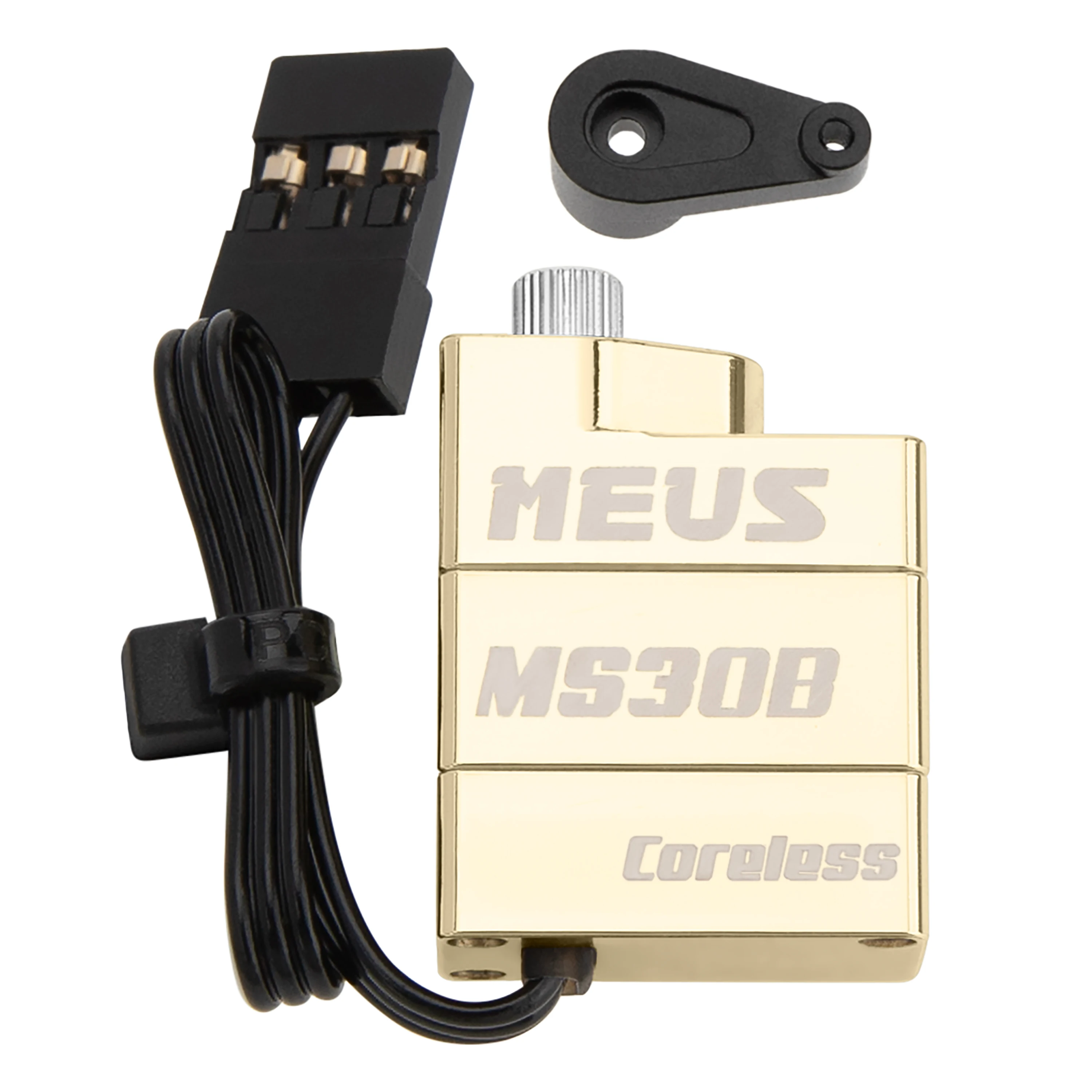 MEUS Racing Coreless Micro Aluminum / 15.8g Brass Servo for Axial 1/30 SCX30