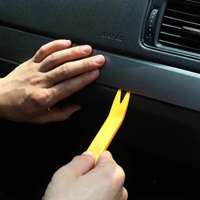 4Pcs Car Removal Tool Car Radio Door Clip Panel Trim Dash Auto Radio Removal Pry Tool Automobile Interior Disassemble Kit image 2