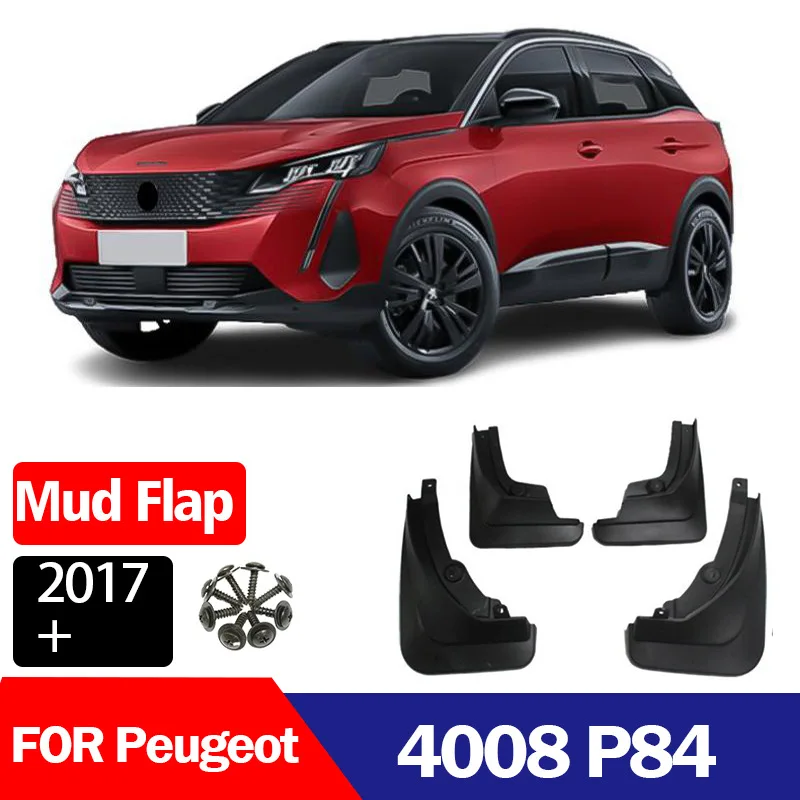 

For Peugeot 4008, Peugeot 4008 car tires, mudguards, mudguards, leather tiles, 2017+
