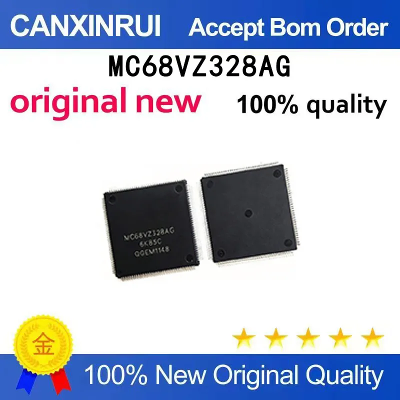 

(5-100 pieces)Brand new original MC68VZ328AG packaged LQFP-144 MCU microcontroller chip