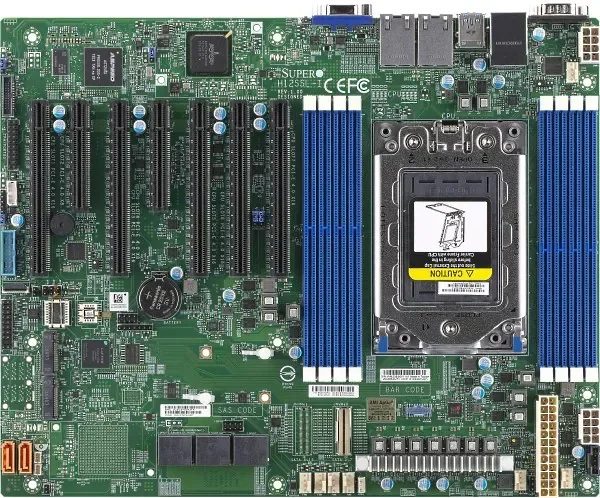 Original SUPERMICRO H12SSL-i AMD EPYC 7002/7003 DDR4 Server Motherboard ATX Form Factor with SATA Ports