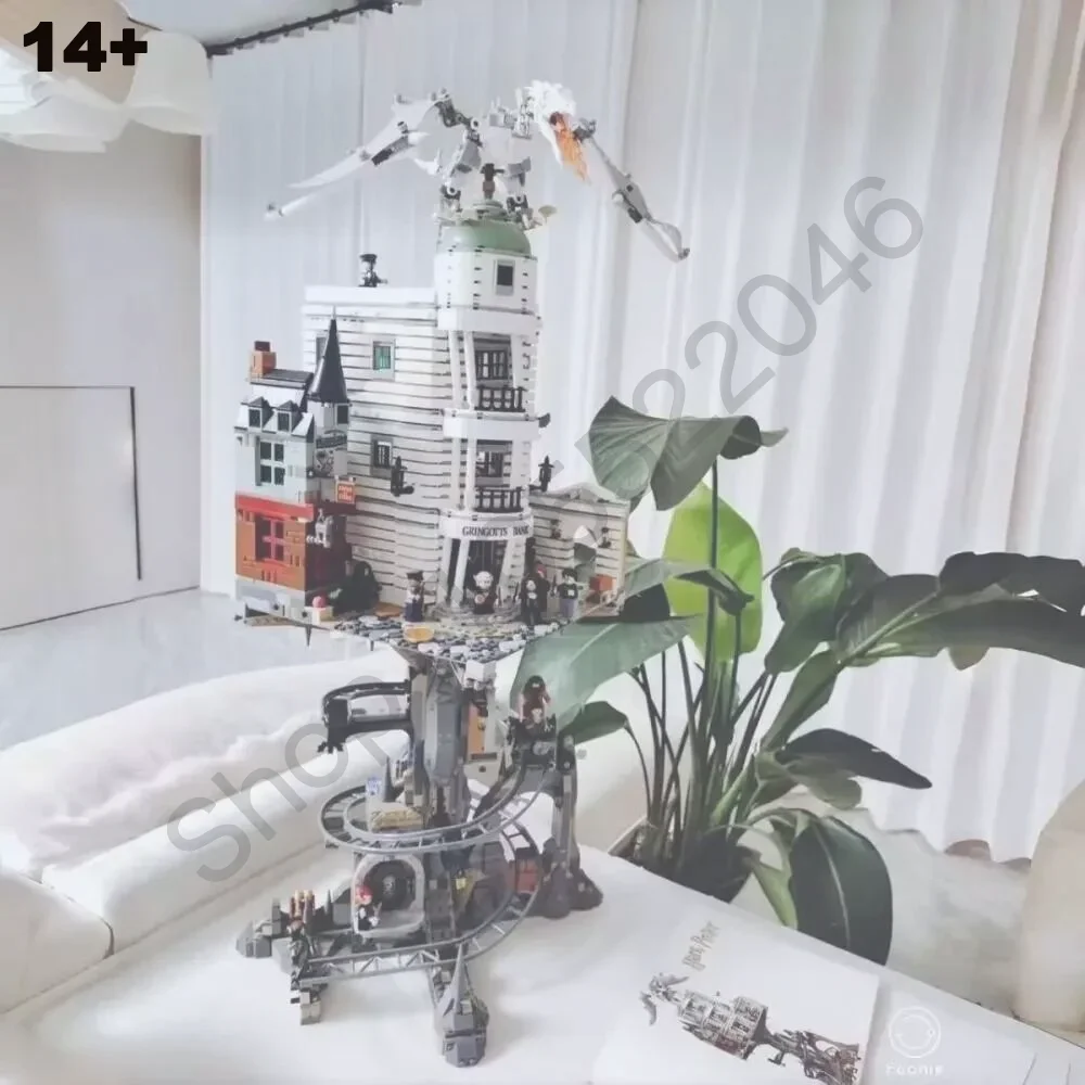 

Hot Innovative Gringotts Wizarding Bank Theme Collection Detailed Model Kit 76417 for Hobbyists Birthday Gift Room
