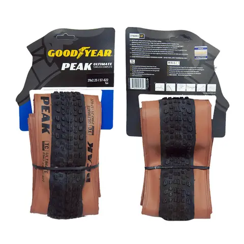 Goodyear Peak SL Race/Peak Ultimate 29 MTB-däck 29x2.25 Vikbara 120TPI Punkteringsfria slanglösa XC-däck för terrängcyklar 10 best sales 29 mtb-däck - №5