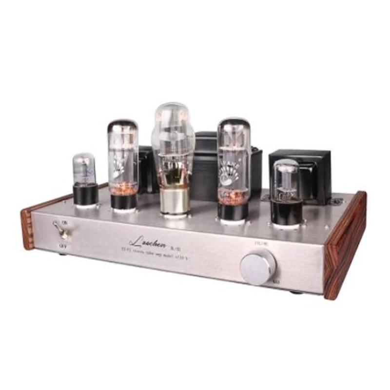 The Latest LaoChen EL34 Tube Amplifier HIFI Single-Ended Class A handmade Black Bluetooth 5 Amplifier OC34   Oldchen