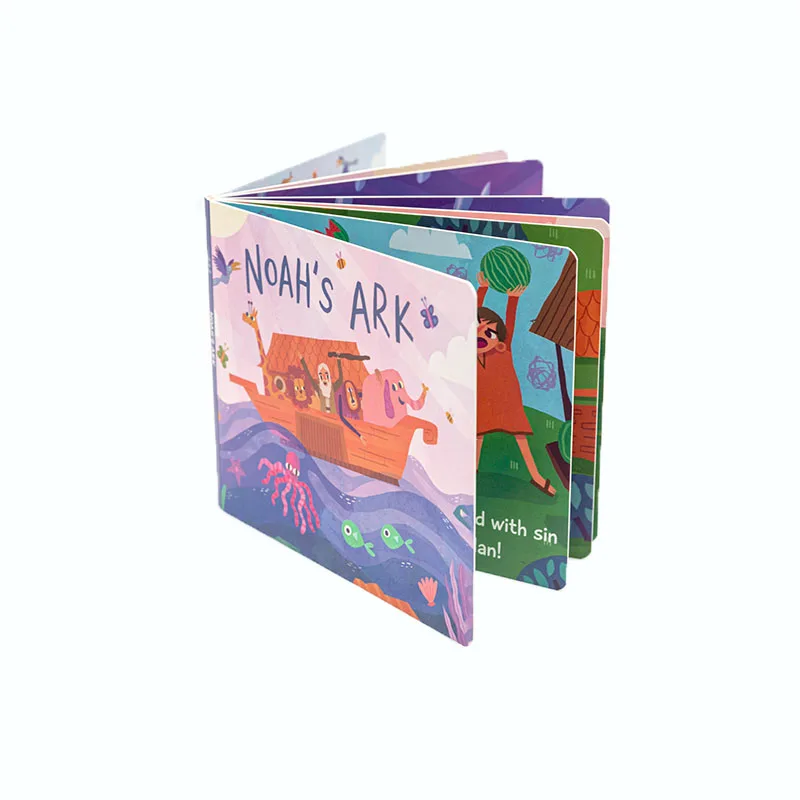 

Hardcover Children Kid Board Books High Quality Custom Offset Printing Film Lamination CMYK Gua Hard Cover Paper & Paperboard