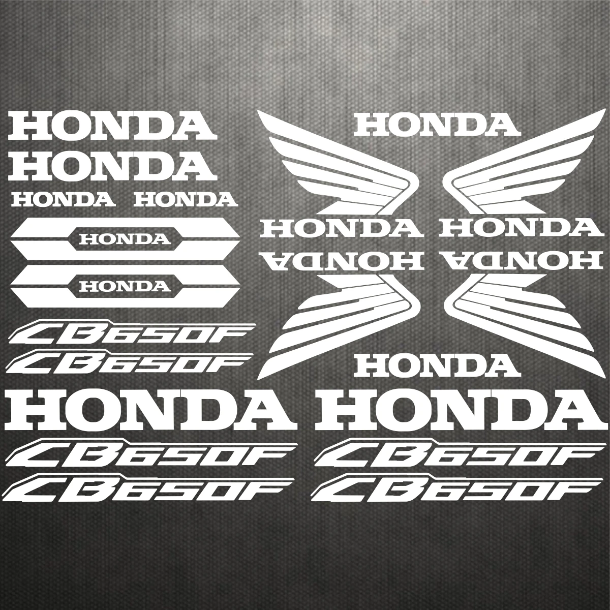 Honda Motorcycle Stickers Cb 650f Logo Decal Waterproof