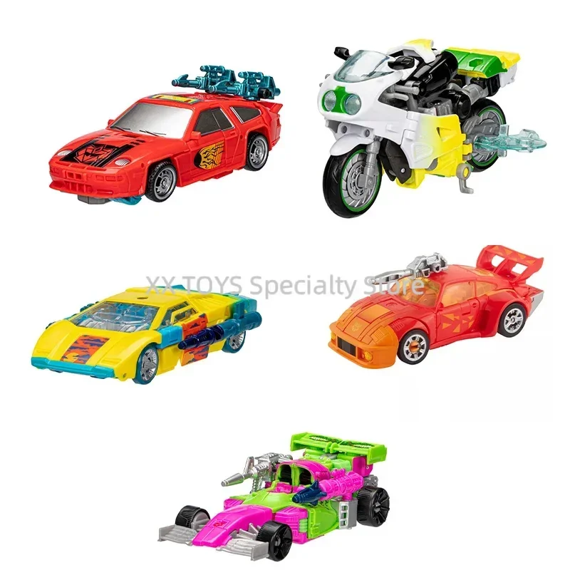 Hasbro Transformers Generation Legacy Evolution Deluxe Class G2 Universe Laser Cycle Autobot Sideswipe Mirage Jazz Action Figure