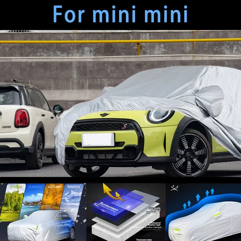 

For mini mini Car protective cover,sun protection,rain protection, UV protection,dust prevention auto paint protective