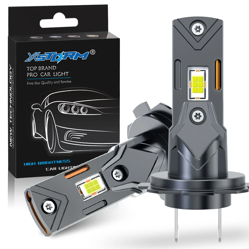 【セール中】XSTORM H7 LED電球 25000LM 70W H4 LEDヘッドライト キャンバスエラーなし オートターボライト フォグランプ プラグアンドプレイ 6500K 12V 24V
