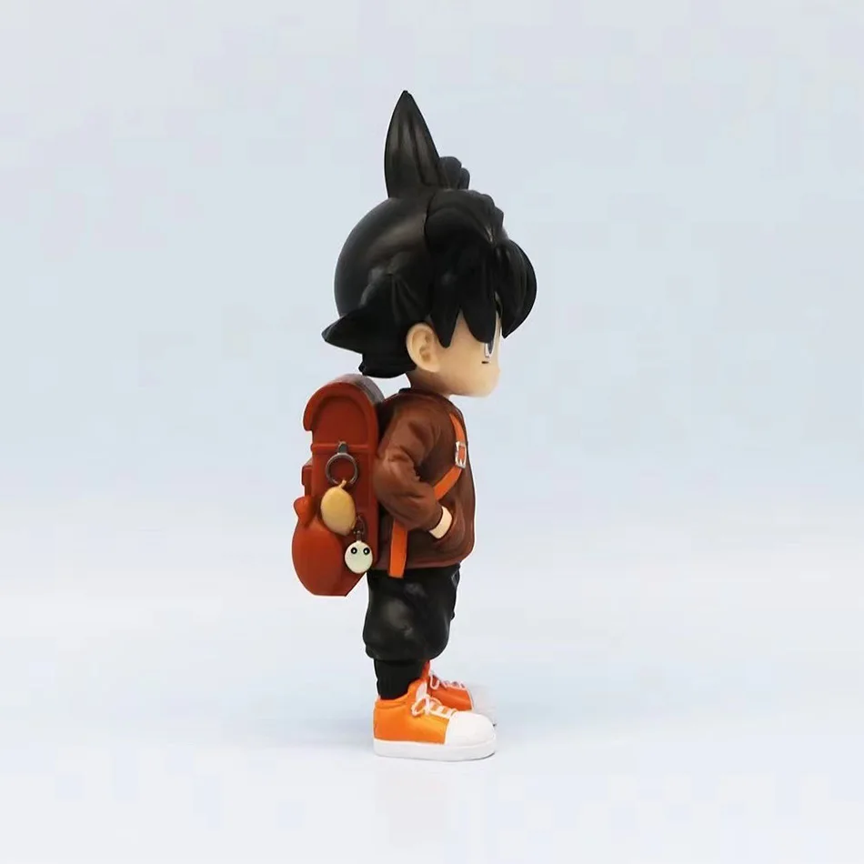 Anime son goku figuras dragon ball super estatueta modo bonito figura estátua dbz modelo pvc brinquedos colecionáveis ornamento presentes brinquedos