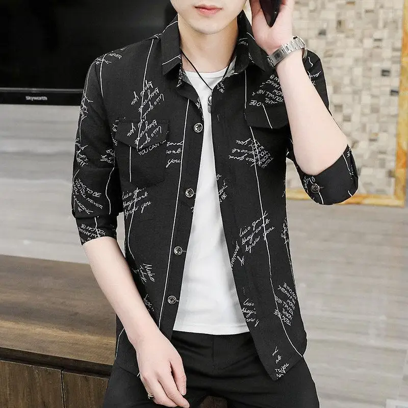 

Men's Faionable ort Sve Jaet Spring Summer Cheered Pure Color Breathable Sli High End Coat Urban Sle Cleanfit