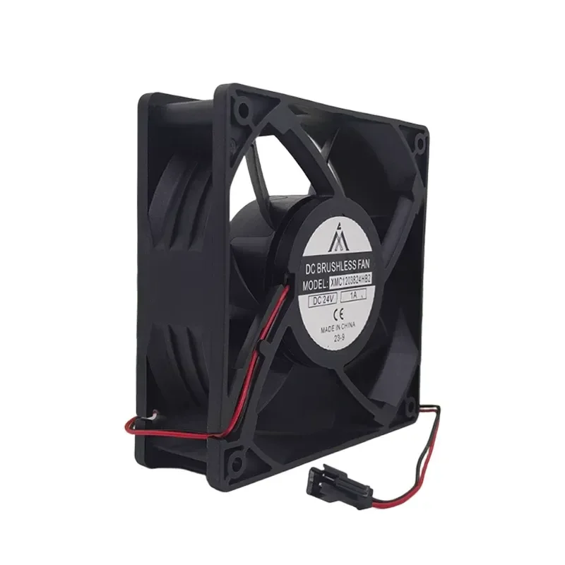 New DC Fan XMC1203824HB2 DC24V 1A Welding Machine Inverter Cooling Fan 12038
