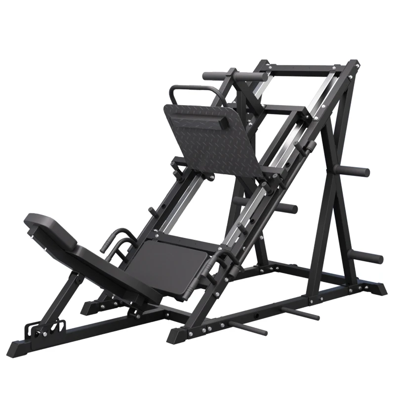 2024 Multi Functional Push Off Machine Workout Equipment Gym Trainer Hack Squat Leg Press Machine for Strength Training Exercise