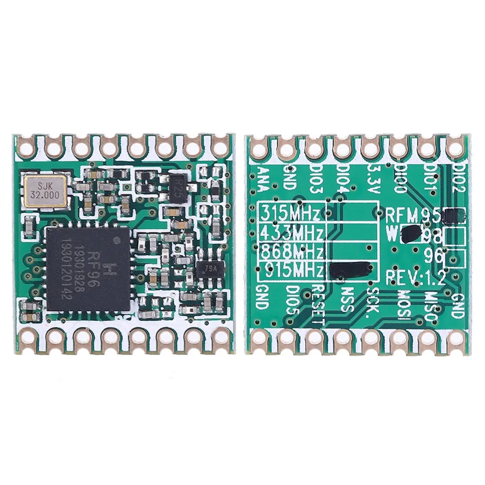 

RFM95-915MHz Wireless Transceiver Module RF96 Chip RF95 RF95W LoRaTM Module Ultra Long Range Remote Communication Module